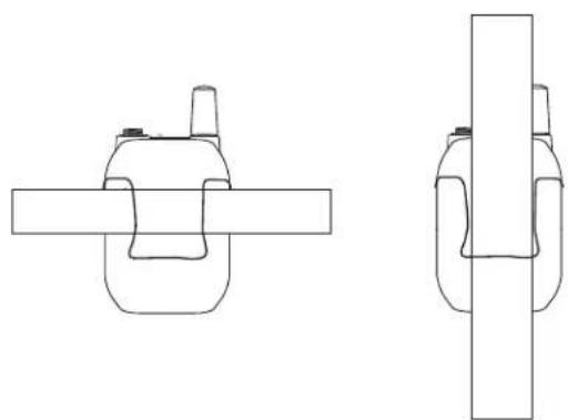 SHURE GLXD16 - De bodypackzender dragen - 1
