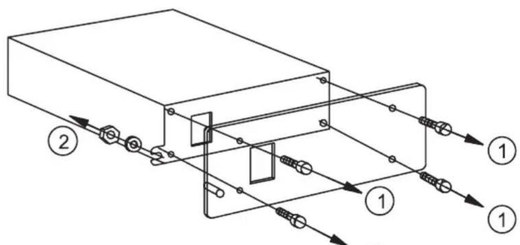 Kramer RKSM - THE RK-MED80 ADAPTER INSTALLATION - 1