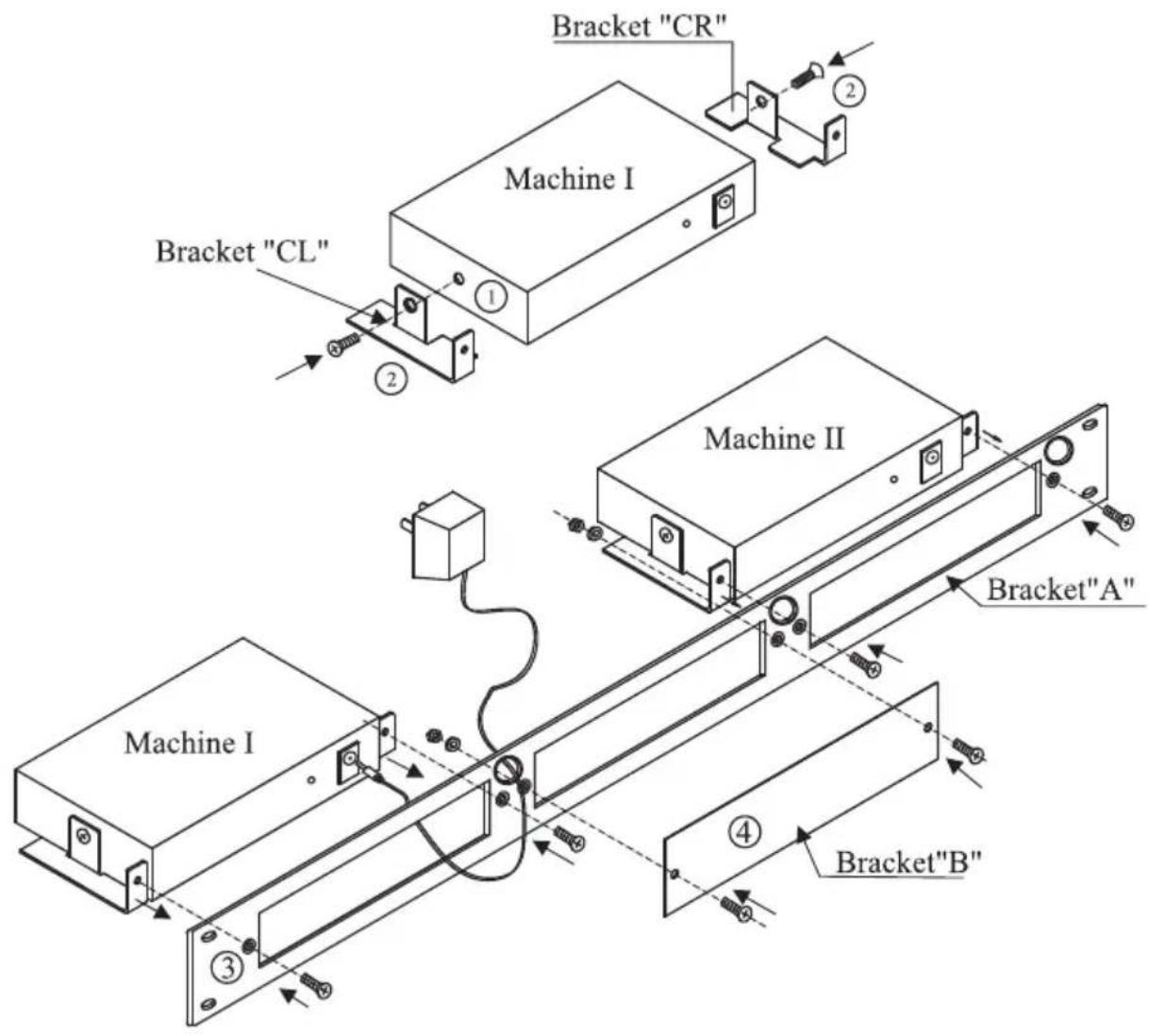 Kramer RK81X - THE RK-T1 ADAPTER INSTALLATION - 1