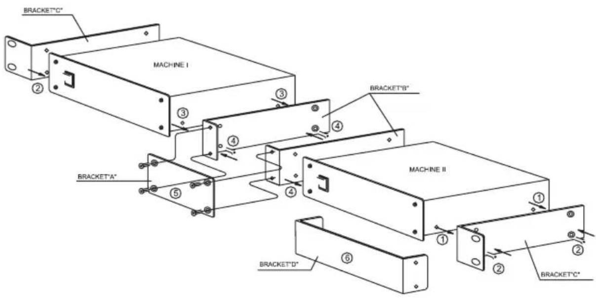 Kramer RK81X - THE RK-50RN ADAPTER INSTALLATION - 1