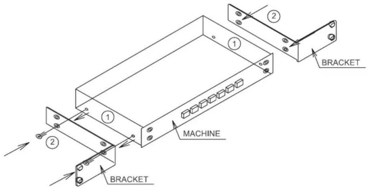 Kramer RK81X - THE RK-81X ADAPTER INSTALLATION - 1