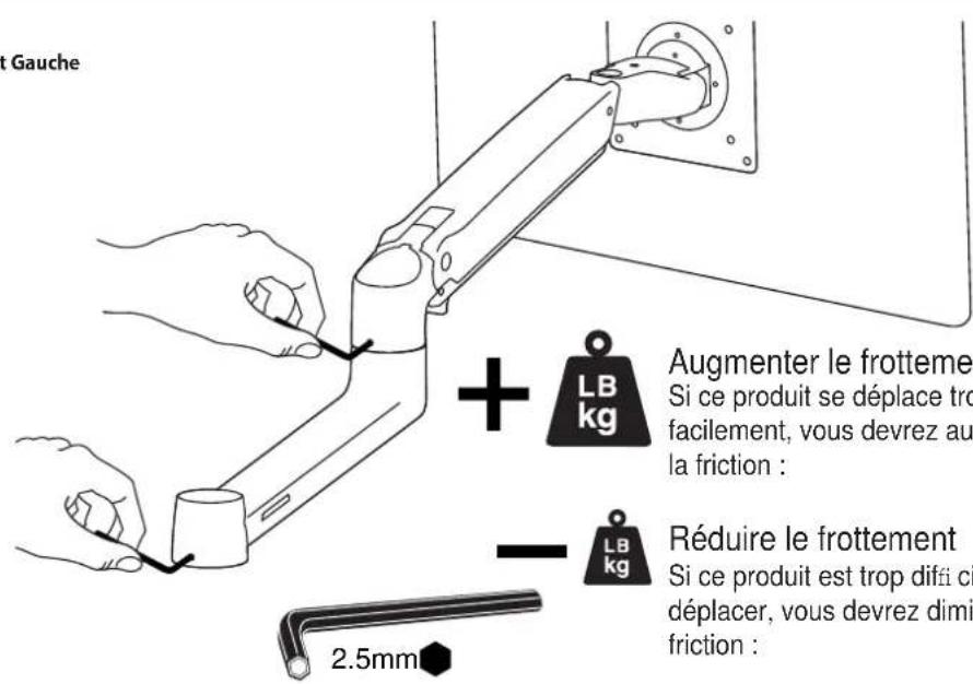 Ergotron 97940026 - Étape de réglage - 12