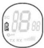 TOPCOM Twintalker 1302 Duo - INDICAZIONE LIVELLO DI CARICA BATTERIA / BATTERIA SCARICA - 1