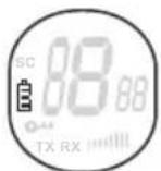 TOPCOM Twintalker 1302 Duo - BATTERY CHARGE LEVEL/LOW BATTERY INDICATION - 1