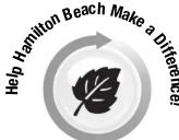 HAMILTON BEACH Clean Cut 76380Z - Lea antes de usar. - 1