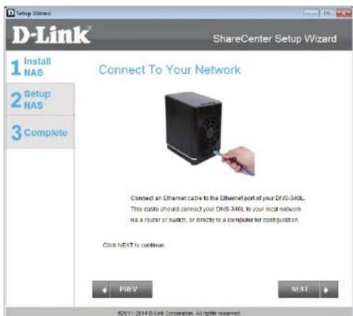 D-LINK DNS340L - Installation des disques durs - 5