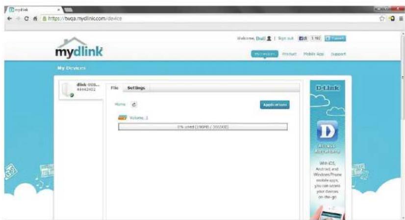 D-LINK DNS340L - Compte mydlink en ligne - 6