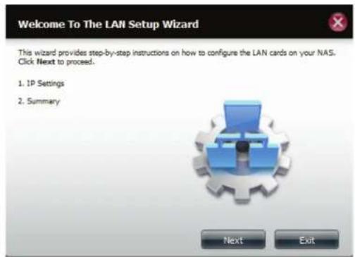 D-LINK DNS340L - Configuration du réseau local - 2