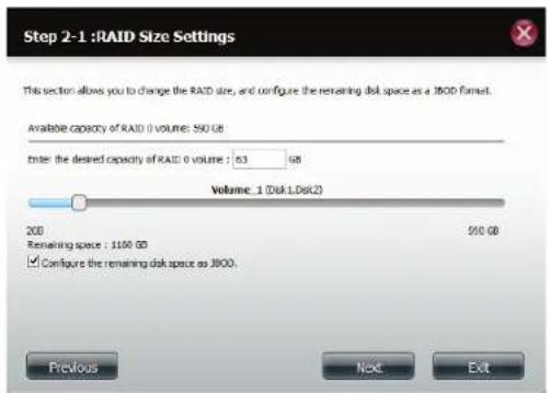 D-LINK DNS340L - Welcome To Hard Drive Configuration Wizard - 4