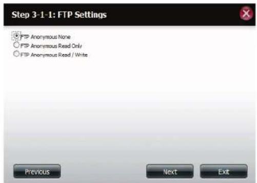 D-LINK DNS340L - Assistant Ajouter/Modifier des partages réseau - 9