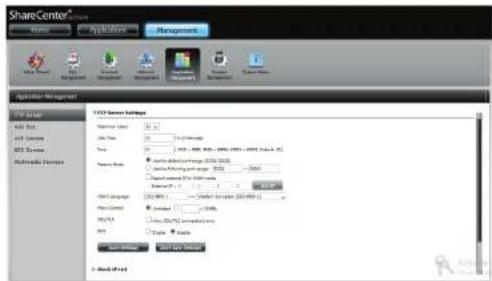 D-LINK DNS340L - Serveur FTP - 1