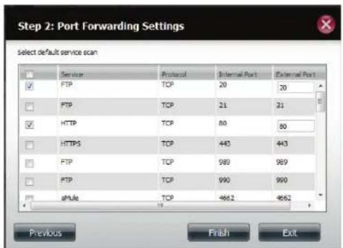D-LINK DNS340L - Redirection de port - 6