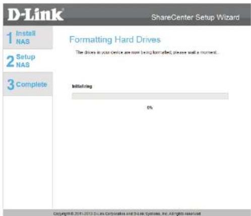 D-LINK DNS340L - RAID 5 - 5