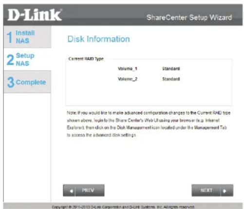 D-LINK DNS340L - Configuration du NAS - 9