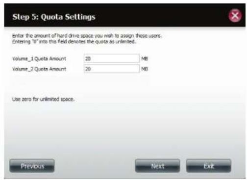 D-LINK DNS340L - Creation d'un seul utiliser - 9