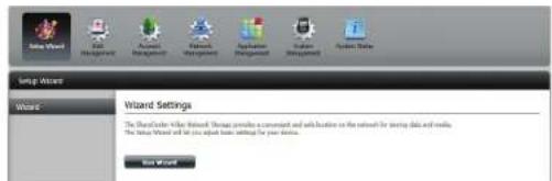 D-LINK DNS340L - Assistant de configuration (interface Web) - 1