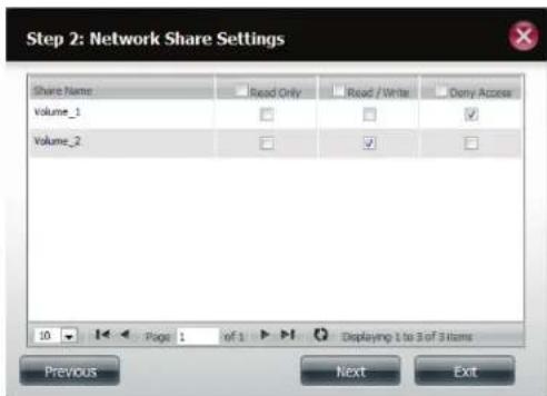 D-LINK DNS340L - Modification d'un groupe - 5