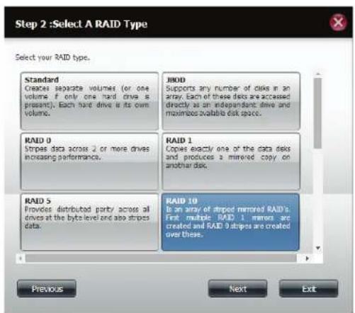 D-LINK DNS340L - Welcome To Hard Drive Configuration Wizard - 3