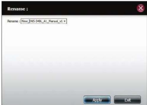 D-LINK DNS340L - Renommer - 3
