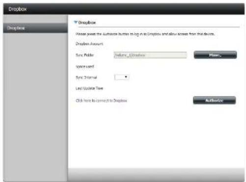 D-LINK DNS340L - Dropbox - 1