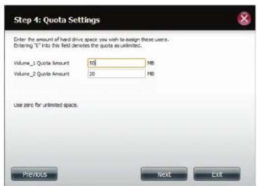 D-LINK DNS340L - Modification des utilisateurs - 6