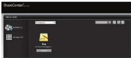 D-LINK DNS340L - Installation d'une application à partir de la liste des applications disponibles - 3
