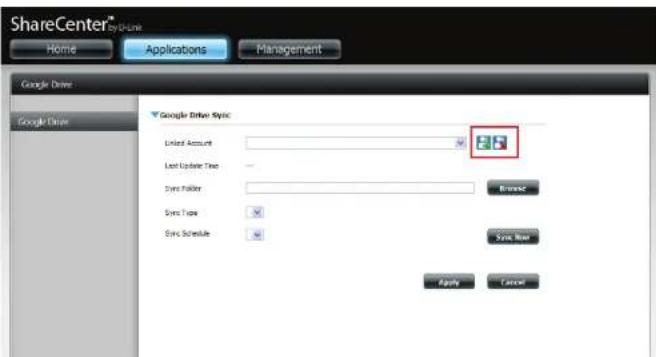 D-LINK DNS340L - Paramètres de l'application - 2