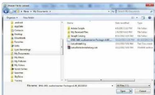 D-LINK DNS340L - Installation d'une application à partir de l'ordinateur local - 2