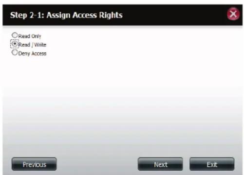 D-LINK DNS340L - Assistant Ajouter/Modifier des partages réseau - 4