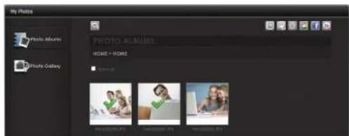 D-LINK DNS340L - Modification des photos dans un album - 1