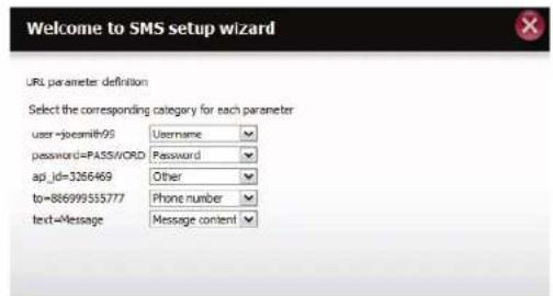 D-LINK DNS340L - Ajout d'un fournisseur de services SMS - 2