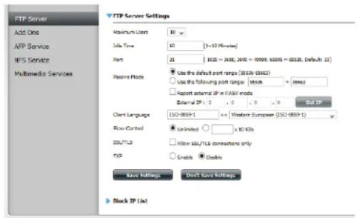 D-LINK DNS340L - Serveur FTP - 2
