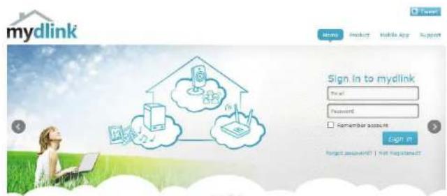D-LINK DNS340L - Compte mydlink en ligne - 1