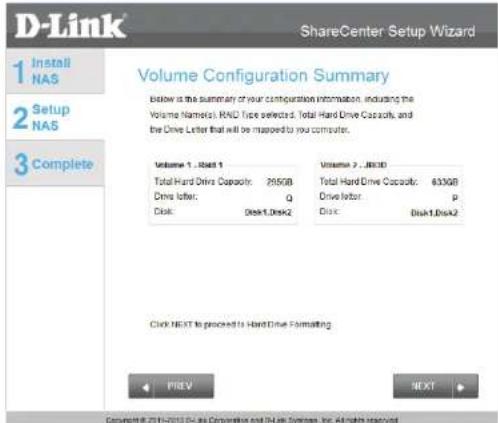 D-LINK DNS340L - RAID 1 - 3