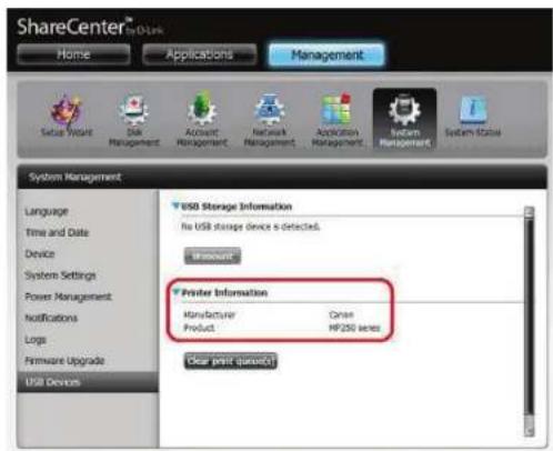 D-LINK DNS340L - Configuration d'une imprimante sous Mac OS 10.8 - 1