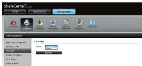 D-LINK DNS340L - Scan Disk (Analyse de disque) - 2