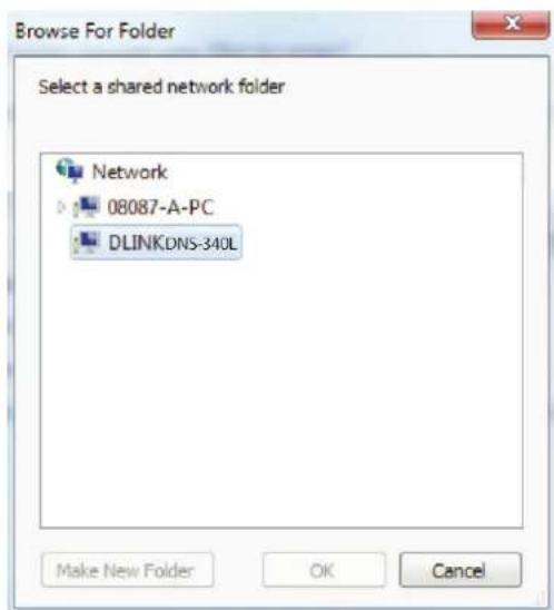 D-LINK DNS340L - Mise en correspondance des disques - 3