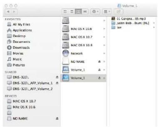 D-LINK DNS340L - Configuration de Time Machine - Mac OS - 1