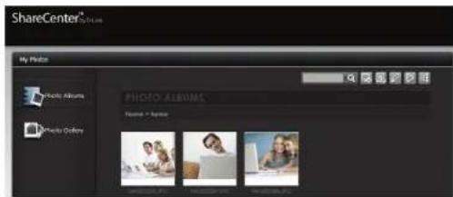 D-LINK DNS340L - Gestion des photos dans un album - 1