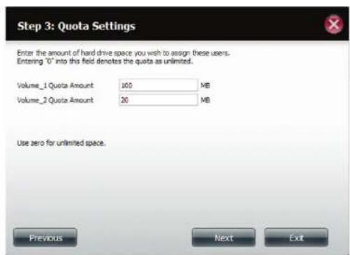 D-LINK DNS340L - Modification d'un groupe - 8