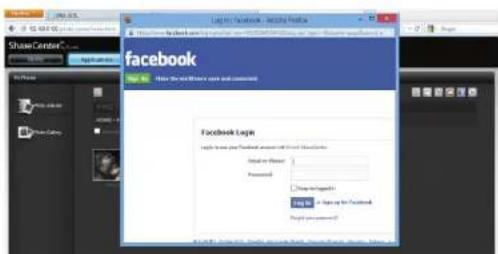 D-LINK DNS340L - Partage d'une photo sur Facebook - 3