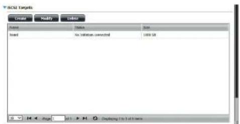D-LINK DNS340L - Creation d'une cible iSCSI - 4
