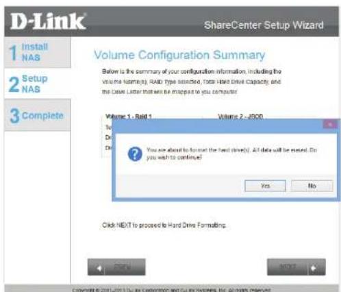 D-LINK DNS340L - RAID 5 - 4