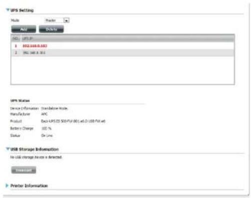 D-LINK DNS340L - Suppression d'un esclave ASI - 1