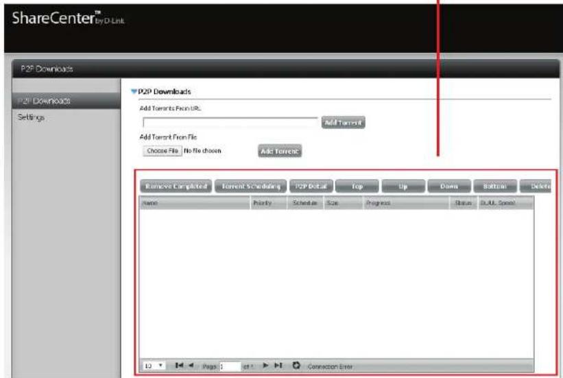 D-LINK DNS340L - Add Torrents from File (Ajouter des torrents à partir d'un fisquier): - 3