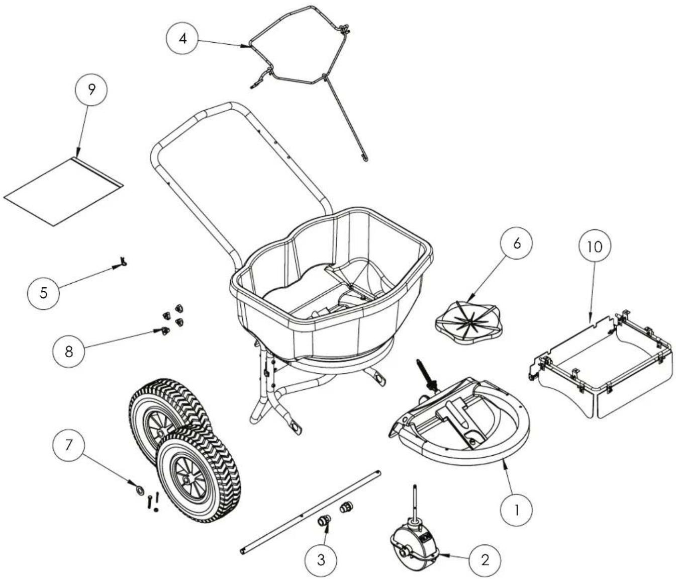 Chapin 80088 - INSTRUCTIONS D'UTILISATION DU DÉFLECTEUR - 1