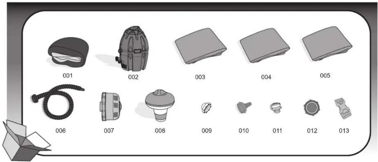 BESTWAY 54112 - SPÉCIFICATIONS POUR LAY-Z-SPA™ VEGAS (#54112) - 1