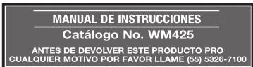 BLACK & DECKER WM425 - Installation de la mâchoire centrale - 2