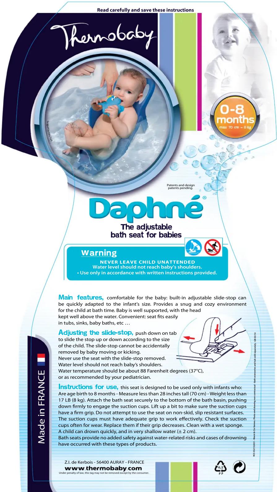 Thermobaby Daphne - Fabriqué en FRANCE - 3