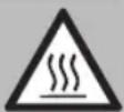OK OHA 103R - CUIDADO! SUPERFICIE QUENTE! - 1